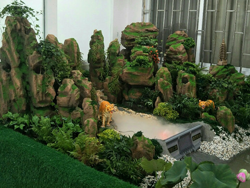 旅游風(fēng)景區假山模型