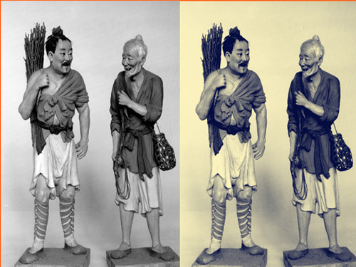 古代人物復原道具模型
