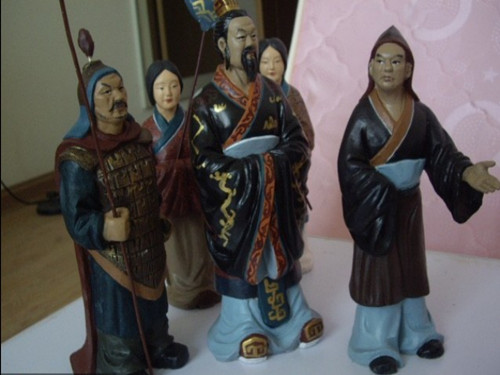 古代場(chǎng)景人物道具模型